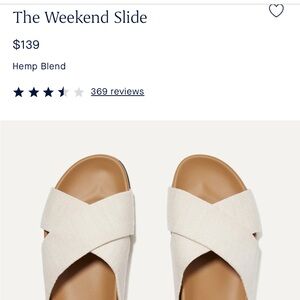 Rothy's Weekend Slide Oat Color Size 9.5